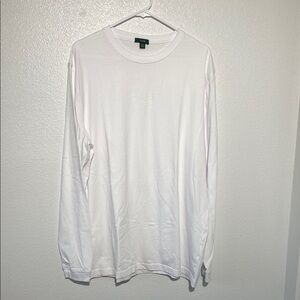 J Crew Classic White Long Sleeve Shirt